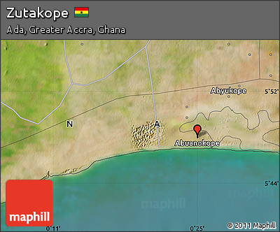 Satellite Map of Zutakope