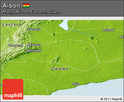Physical Panoramic Map of Aibon