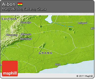 Physical Panoramic Map of Aibon