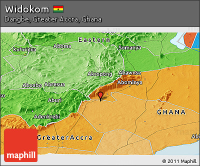 Political Panoramic Map of Widokom
