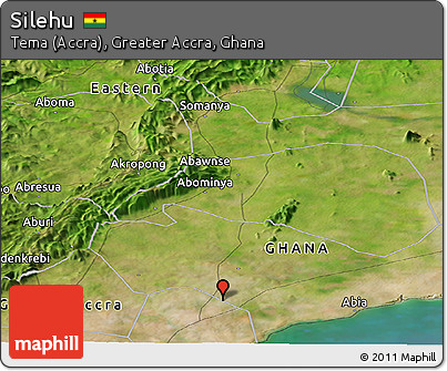 Satellite Panoramic Map of Silehu