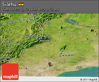 Satellite Panoramic Map of Silehu