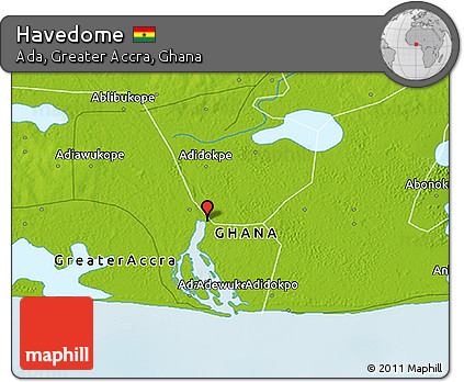 Physical 3D Map of Havedome