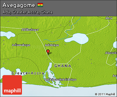 Physical 3D Map of Avegagome