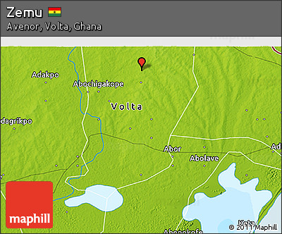 Physical 3D Map of Zemu