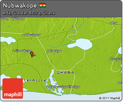 Physical 3D Map of Nubwakope
