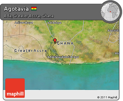 Satellite 3D Map of Agotavia