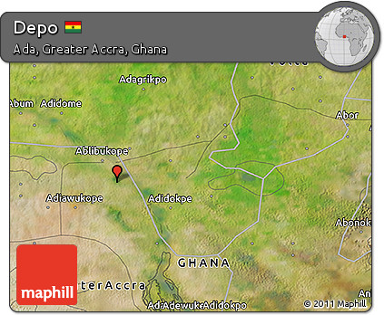 Satellite 3D Map of Depo
