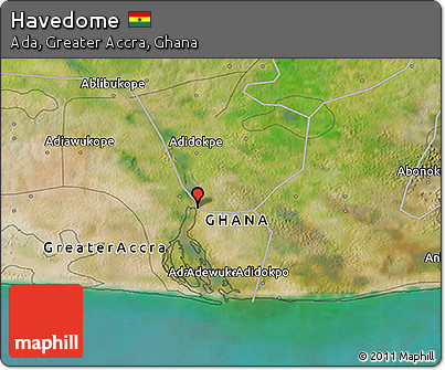 Satellite 3D Map of Havedome