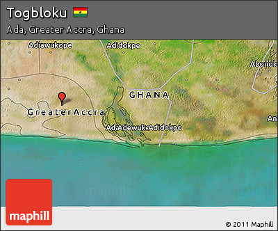 Satellite 3D Map of Togbloku