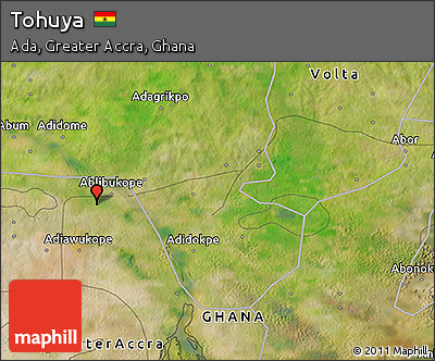 Satellite 3D Map of Tohuya