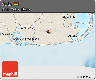 Shaded Relief 3D Map of Salo