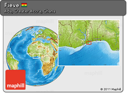 Physical Location Map of Fieve