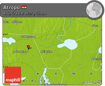 Physical Map of Atropo