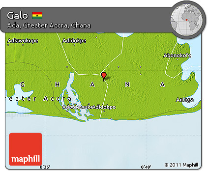 Physical Map of Galo