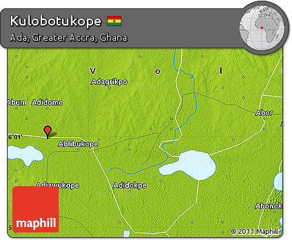 Physical Map of Kulobotukope