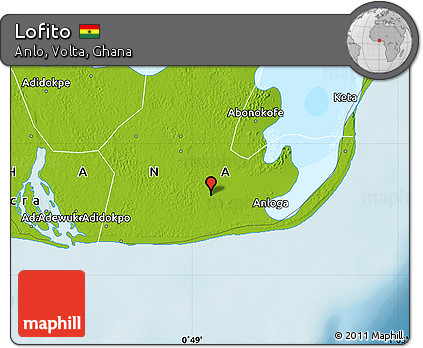 Physical Map of Lofito