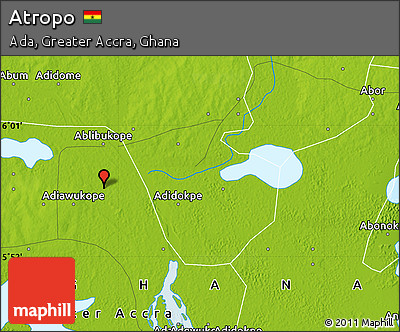 Physical Map of Atropo
