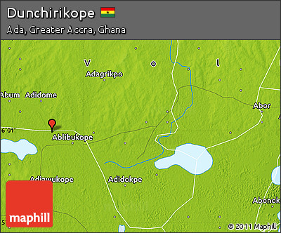 Physical Map of Dunchirikope