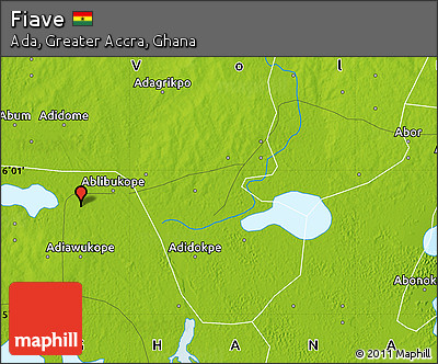 Physical Map of Fiave