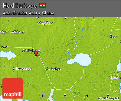 Physical Map of Hodikukope