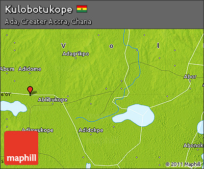 Physical Map of Kulobotukope