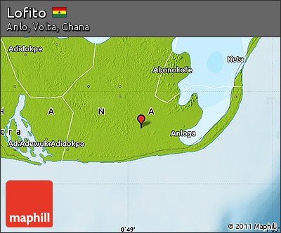 Physical Map of Lofito