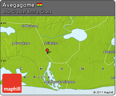Physical Map of Avegagome