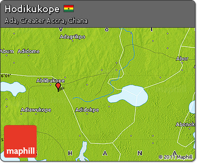 Physical Map of Hodikukope