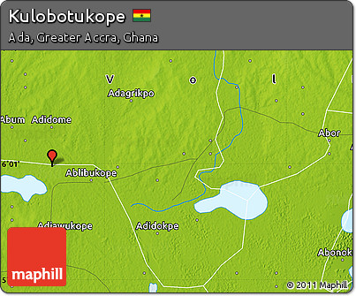 Physical Map of Kulobotukope