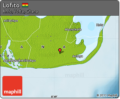 Physical Map of Lofito
