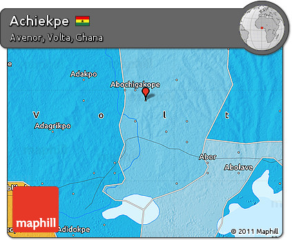 Political Map of Achiekpe
