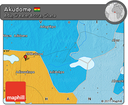 Political Map of Akudome