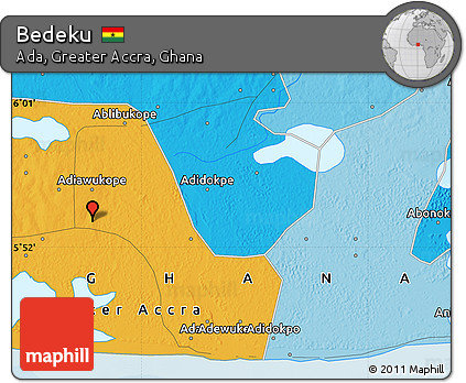 Political Map of Bedeku