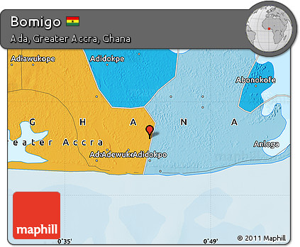 Political Map of Bomigo