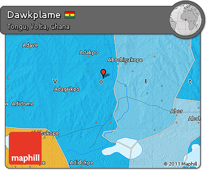 Political Map of Dawkplame