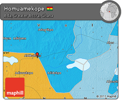Political Map of Homuamekope