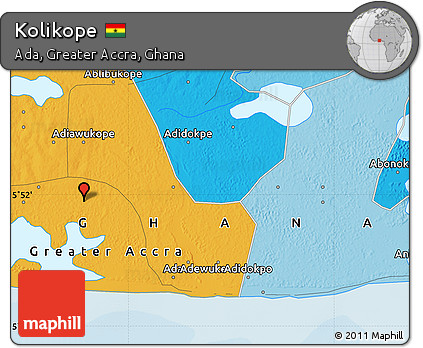 Political Map of Kolikope