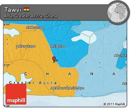 Political Map of Tawvi