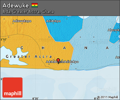 Political Map of Adewuke