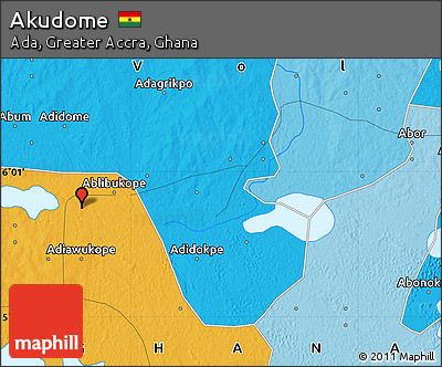 Political Map of Akudome