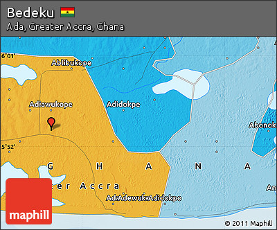 Political Map of Bedeku
