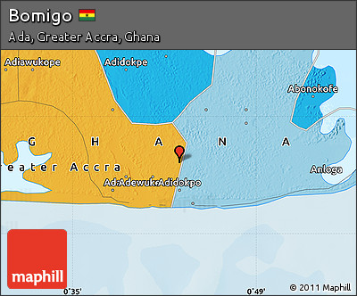 Political Map of Bomigo