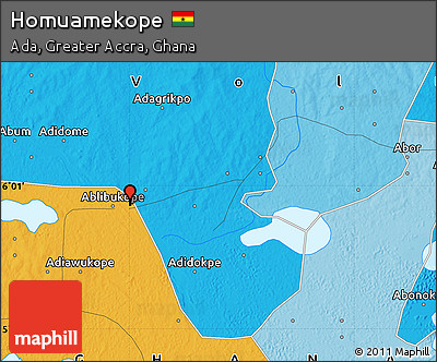 Political Map of Homuamekope