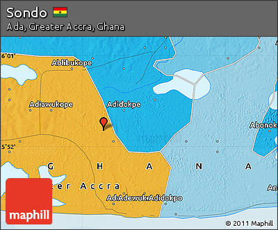 Political Map of Sondo