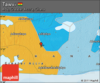 Political Map of Tawvi