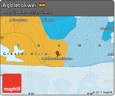 Political Map of Agbletokwei