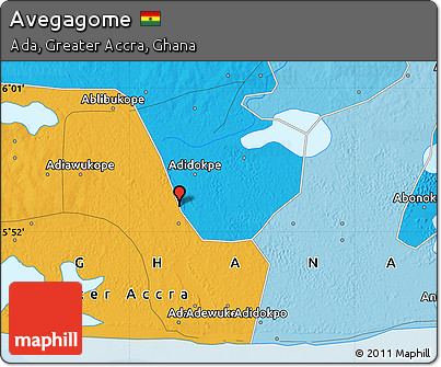 Political Map of Avegagome