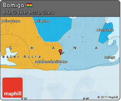 Political Map of Bomigo