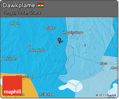 Political Map of Dawkplame